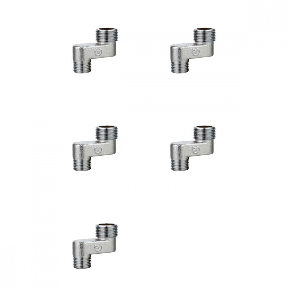 Эксцентрик ВР-НР, никелированный Gappo G2291.50 3/4"x3/4"x50 уп. 5 шт.