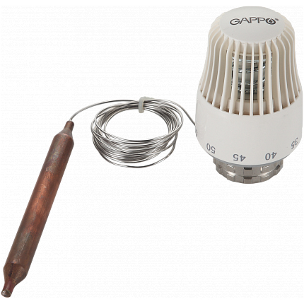 Термоголовка жидкостная с погружным датчиком Gappo G457 М30x1,5