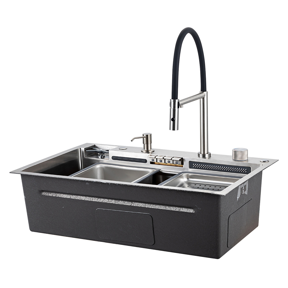 Многофункциональная мойка для кухни Gappo GS7547-15