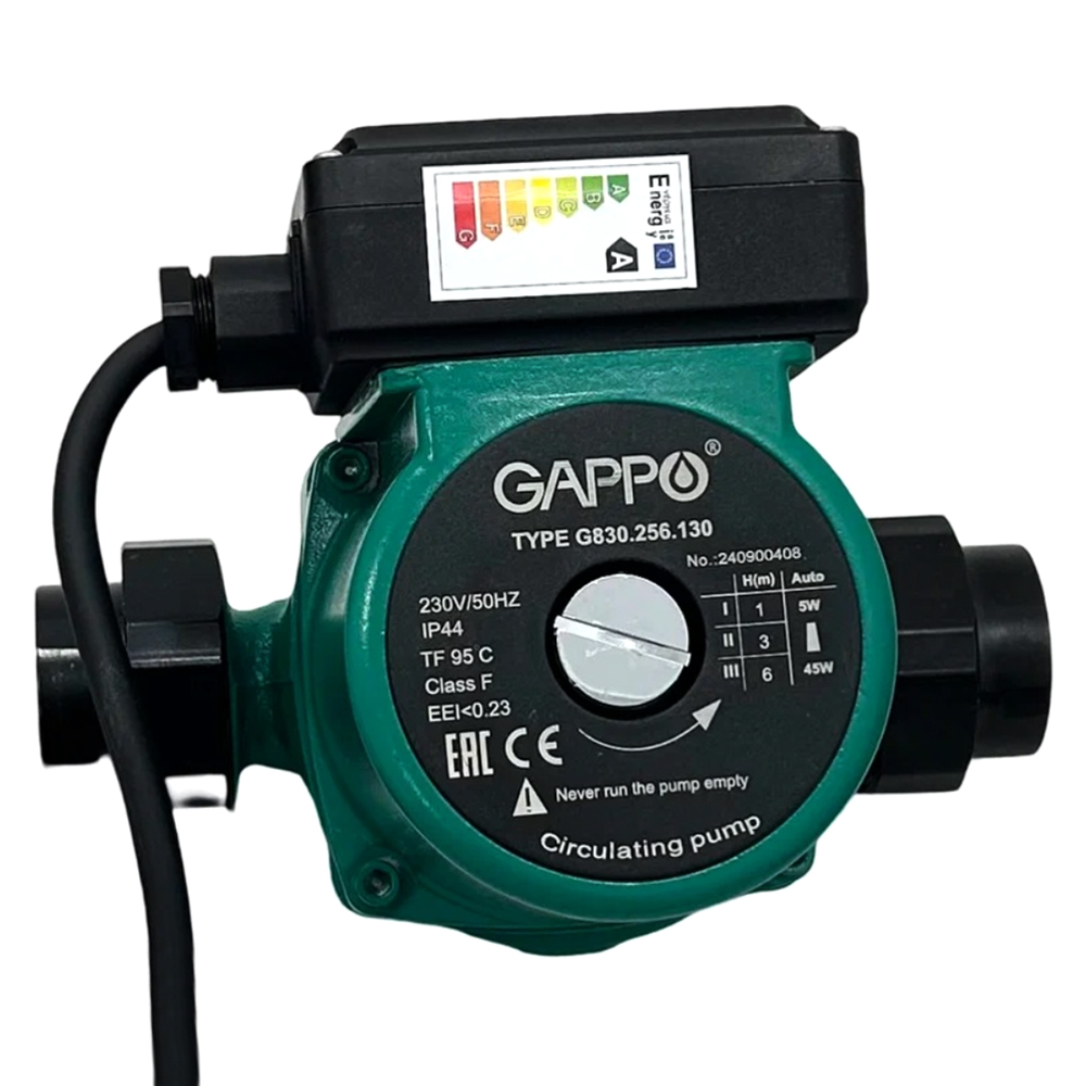 Насос циркуляционный с частотным регулированием Gappo G830.256.130