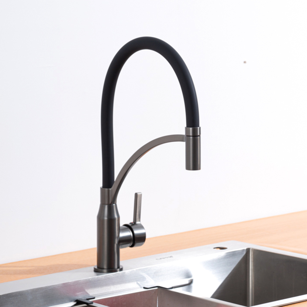Смеситель для кухни с гибким изливом Frap F4552-9