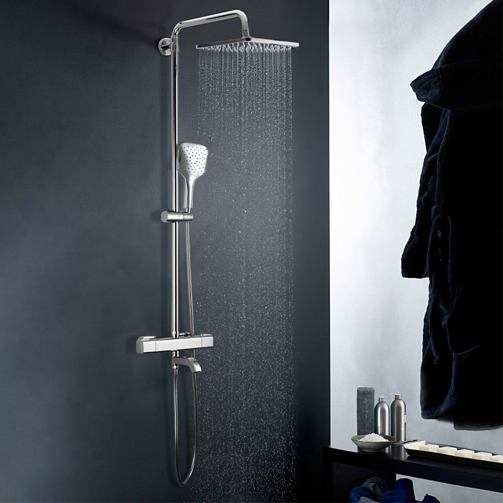 Душевая стойка с термостатом Gappo G2491