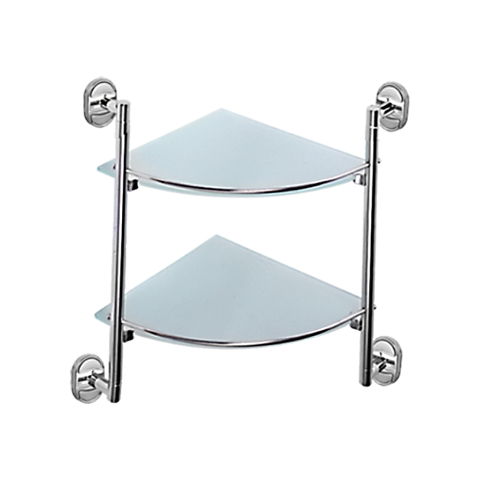 Стеклянная полка для ванной Frap F1907-2